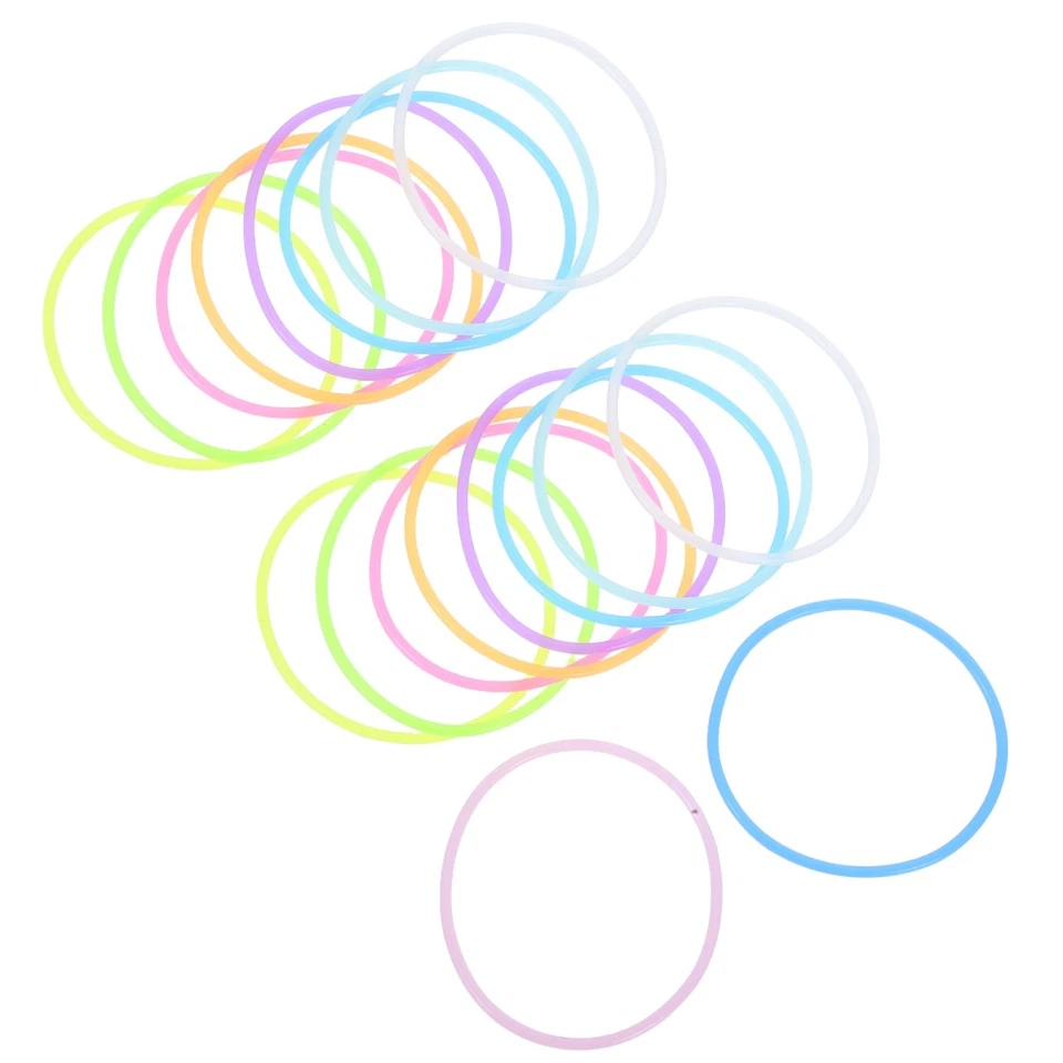 100 Pcs Haargummi Armband Armreif Mädchen Armbänder Geburtstagsgeschenke - Bild 2 von 4