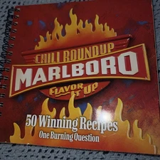 Marlboro Chili Roundup Flavor It Up, 50 Winning Recipes 2002 PB Coil Bound