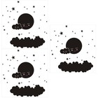  3 Sets Schlafzimmer Wandtattoos Wandaufkleber Kinderdekor Wanddekoration Für
