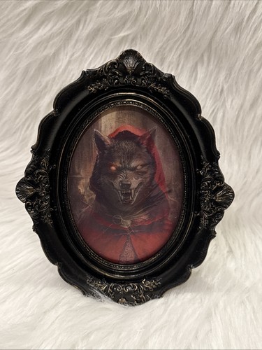 Michael’s Ashland Dead Regency 8,25" linsenförmiges Rotkäppchen im verzierten Rahmen - Bild 2 von 6