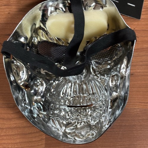 Metallic Skull Mask Spirit Halloween Black New with Tags 1504KRSP1 ๐ - Picture 5 of 10