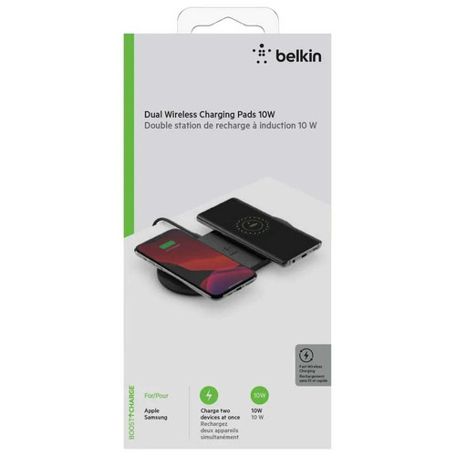 Belkin Quick Charge Dual Wireless Charging Pad - 10W Qi-Certified Charger Pad... - Picture 8 of 8