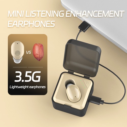 Mini Hearing Enhancer - Rechargeable Ear Sound Amplification Device - Picture 14 of 24