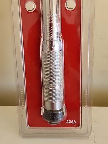 Autocraft 1/2" Drive Torque Wrench Click Adjustable AC68 NEW IN BOX - Picture 3 of 6