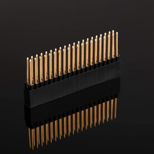 8 Pièces, 2X20 (40 Broches) Extra-Haut En-Tête D'Empilage de Pas de2743 - Afbeelding 5 van 7