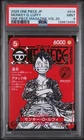 2025 ONE PIECE JAPANESE PROMOS MAGAZINE VOL.20 #014 MONKEY D. LUFFY PSA 9