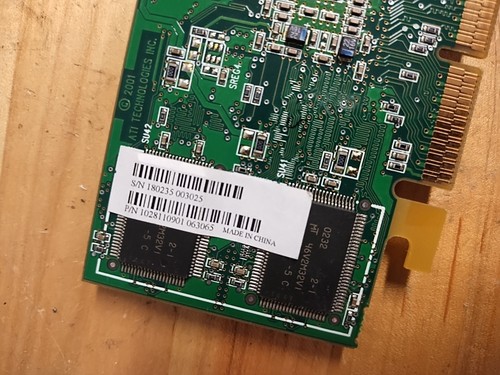 Scheda grafica video ATI Radeon 7000 32MB doppia DVI AGP 109-81100-01 basso profilo - Foto 6 di 7