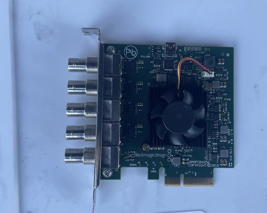 Blackmagic Design DeckLink Duo 2 4 Lane SDI Playback and Capture Card