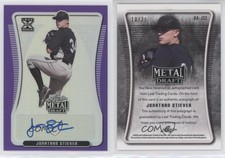 2020 Leaf Metal Draft Purple Rainbow /25 Jonathan Stiever #BA-JS2 Auto