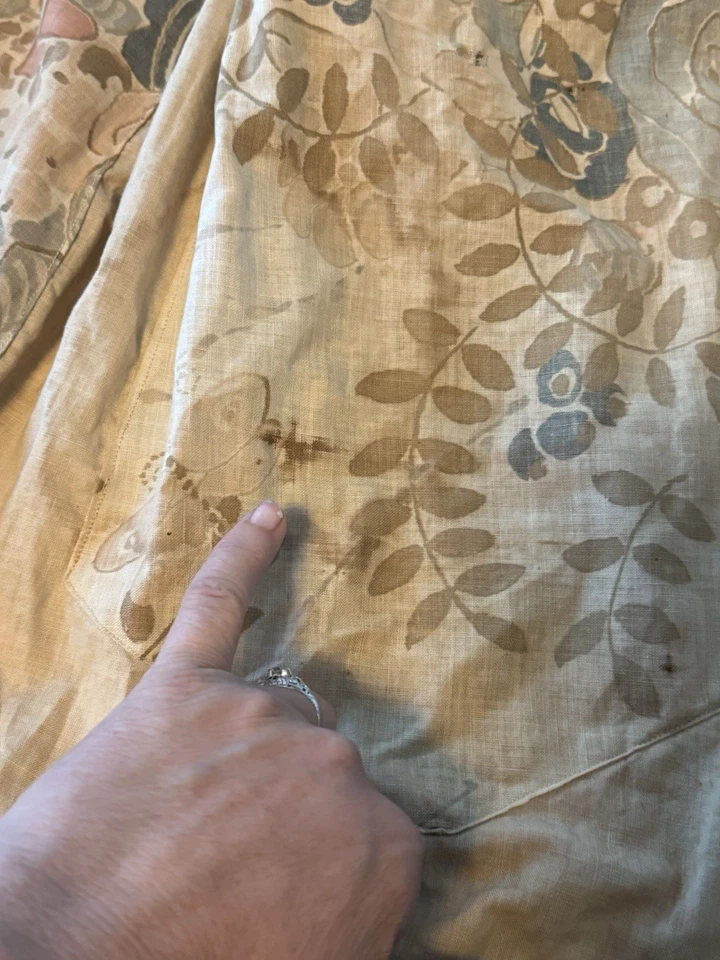 ANTIGUA MUÑECA DE GRANJA DE ARTE POPULAR DE 1920 36” ROPA PIN MUÑECA/BOLSA CON ALFILERES DE MADERA Foto 2 de 4