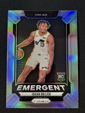 Isaiah Collier Rookie Silver Prizm Emergent 2024-25 Panini Prizm #1
