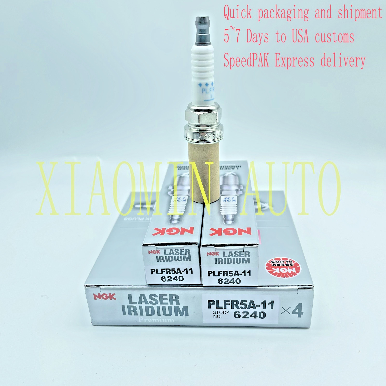 6x NGK Laser Iridium Spark Plugs PLFR5A11 6240 For NISSAN 350Z 2003-2006 3.5L V6