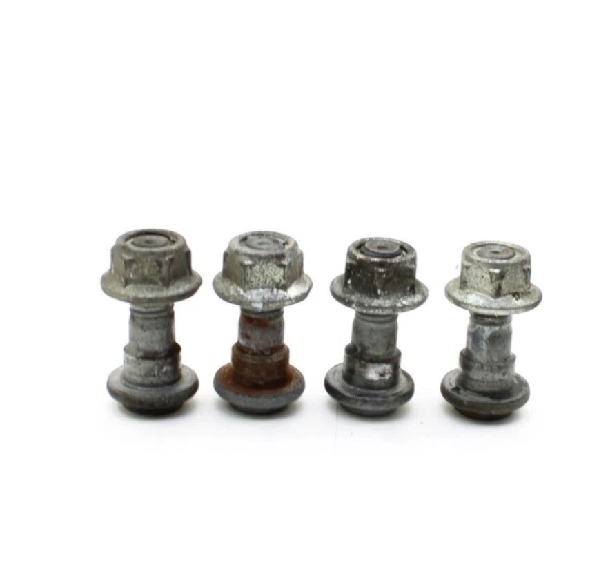 2008 - 2013 DUCATI 848 SUBFRAME BOLTS MOUNTING HARDWARE NUTS COMPLETE SET SILVER