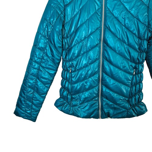 Obermeyer Teen Girls Gigi Insulator Teal Green Puffer Jacket Size XL 18 - Picture 4 of 12