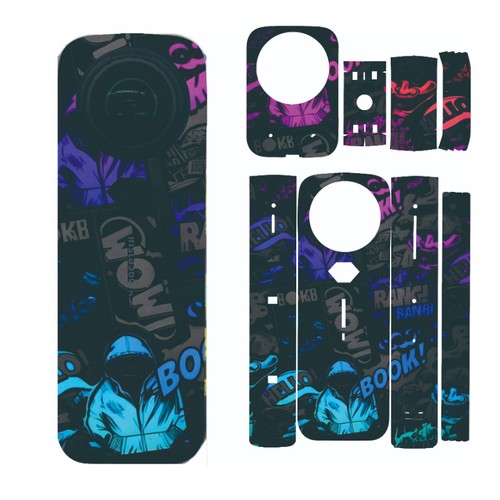 Camera Colour Stickers Body Scratch Protection Stickers Kit for Insta360 X5 - Picture 9 of 18
