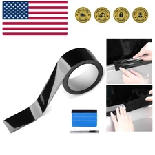 Free Tool Kit High Gloss Vinyl Wrap Kit for Black Out Chrome Delete Window Tr...