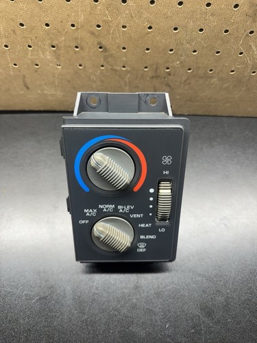 16216505 GMC Jimmy 1995 1996 1997 Sonoma Heater Control Switch S10 Blazer S52 - Picture 6 of 9