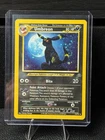 Umbreon 13/75 Pokemon Card Hologram Vintage 90's Nintendo Neo Discovery Swirl LP