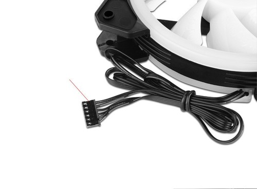 12cm RGB Camouflage Case Fan – Quiet LED Cooling Fan with Built-in Speaker for P - 第 2/7 張圖片