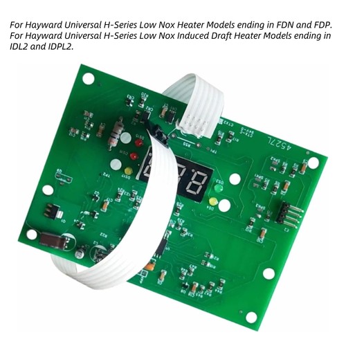 IDXL2DB1930 Display Board for Hayward H350FDP H250IDL2 H350IDL2 H400IDL2 Heaters - Picture 2 of 9
