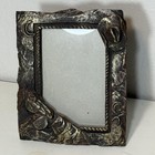 Western Cowboy Horse Photo Frame Rustic Decorative Hat Horseshoe Rodeo Decor 4x6