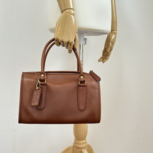 Coach Vintage Madison Speedy 90s Leather Doctor Purse Mahogany Brown 17995 EUC - Picture 23 of 23