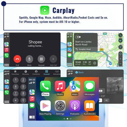 NONAME RCD440 PRO Carplay Android Auto Radio RCD360 RCD330 Für VW Golf Tiguan CC - Bild 7 von 17