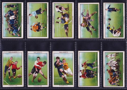Gallaher SPORTS SERIES 1912 Set Of 100 Football Cricket Golf Boxing *VG Cond* - Picture 5 of 20
