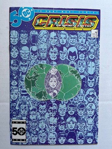 Crisis on Infinite Earths #5 DC Comics VF  1985 George Perez - Picture 1 of 2