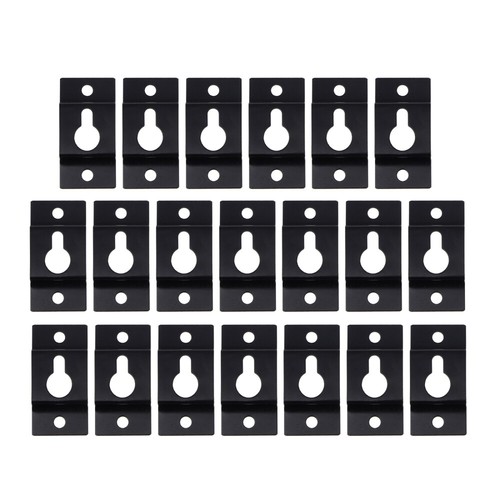 20pcs Kleiderbügel aus Metall Lautsprecher Stehen Keyhole Soundbar Montieren - Bild 2 von 8