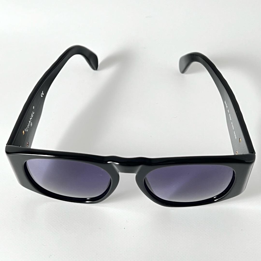 小物 CHANEL Coco Mark Matelasse Sunglasses CHANEL Matelasse COCO Mark sunglasses black WS21645 – NUIR
