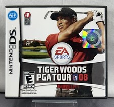 Tiger Woods PGA Tour 08 (Nintendo DS, 2007) With Manual , Tested