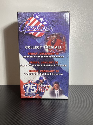 Ted Nolan 2010 Rochester Americans Bobblehead Signed Autographed Rare - Picture 10 of 13