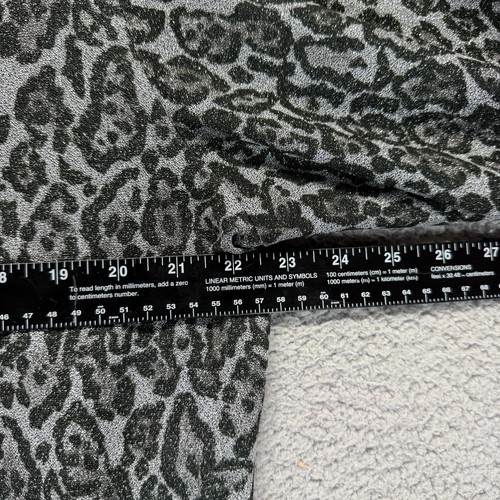 Daniel Benjamin Leopard Print Shirt Mens L Black Gray Made in USA Button Down - Picture 3 of 8
