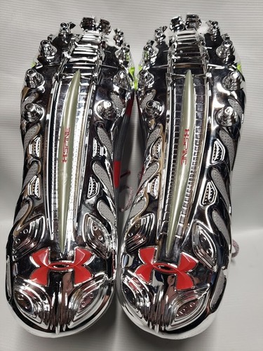 Under Armour Team Spine Fierce MC Fußballschuhe Gr. 16 NEU 1287493-099 grau - Bild 3 von 5