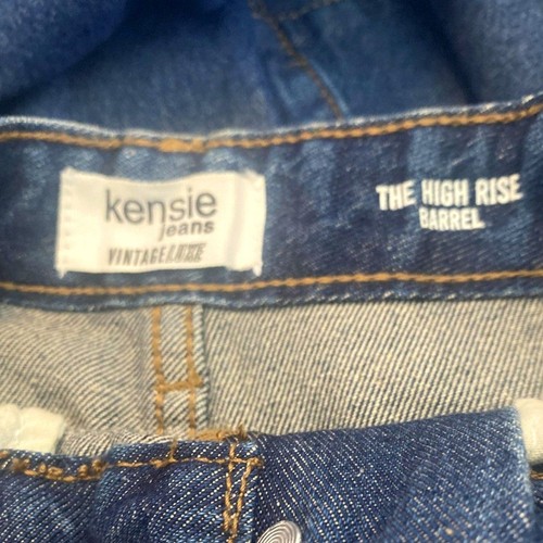 Kensie Jeans Vintage Luxe The High Rise Barrel Button Front Jeans Gr. 4/27 Neu mit Etikett - Bild 7 von 10