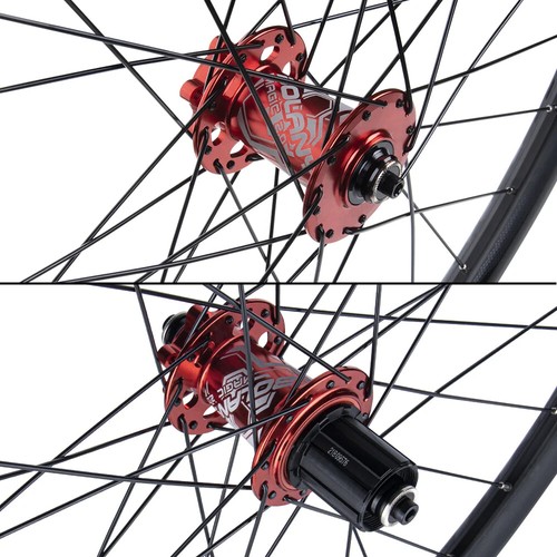 Tubeless MTB Alloy Wheelset 32Holes Quick Release Disc Brake Wheel 26/27.5/29inc - Picture 23 of 39