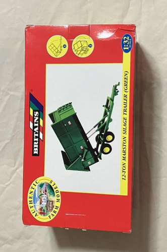 1/32 Ertl Britains 12-ton Marston Silage Wagon Green New in Box - Picture 4 of 7