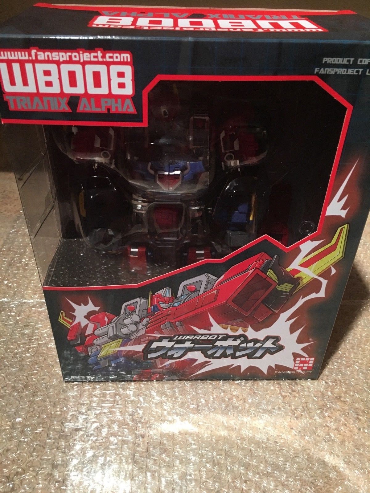 Transformers Fansproject WB008 Trianix Alpha Warbot Transformers Fansproject WB008 Trianix Alpha Warbot