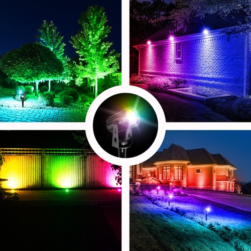 2 focos solares LED de jardín lámpara solar focos de jardín iluminación de jardín exterior - Imagen 98 de 115