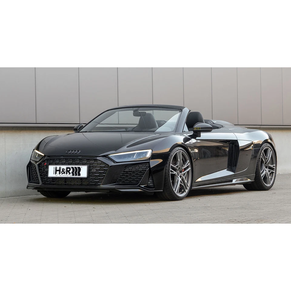 H&R 23004-1 Kit de muelles descensores delanteros y traseros ajustables para Audi R8 2017-2023 Foto 2 de 4