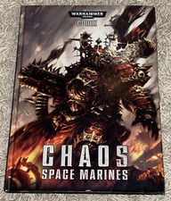 Warhammer 40k Chaos Space Marines Codex Hardcover 2012 Games Workshop Book