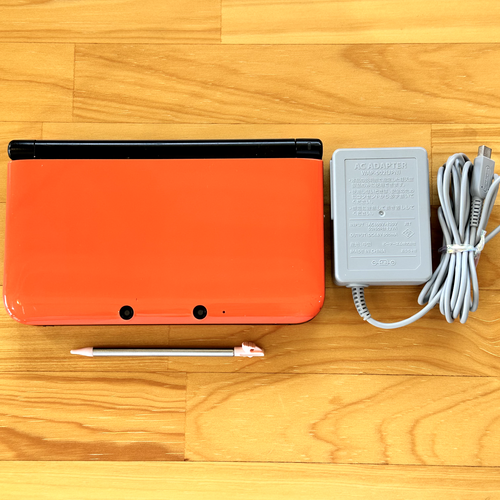 Nintendo 3DS XL LL Konsolen mit Hülle Netzteil Orange Japanisch Schneller Versand - Bild 3 von 9