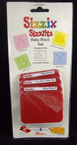 Juegos de álbumes de recortes Sizzix Provo Craft Ellison ~ ELECCIÓN~ 4 piezas cada uno - Imagen 5 de 7
