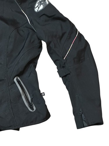 Joe rocket women’s M jacket small vents fitted waist motorcycle - Picture 6 of 24
