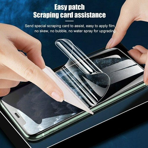 Wholesale Lot 50X Hydrogel Screen Protector For iPhone 14 Pro Max 13 12 11 X XR - Picture 6 of 12