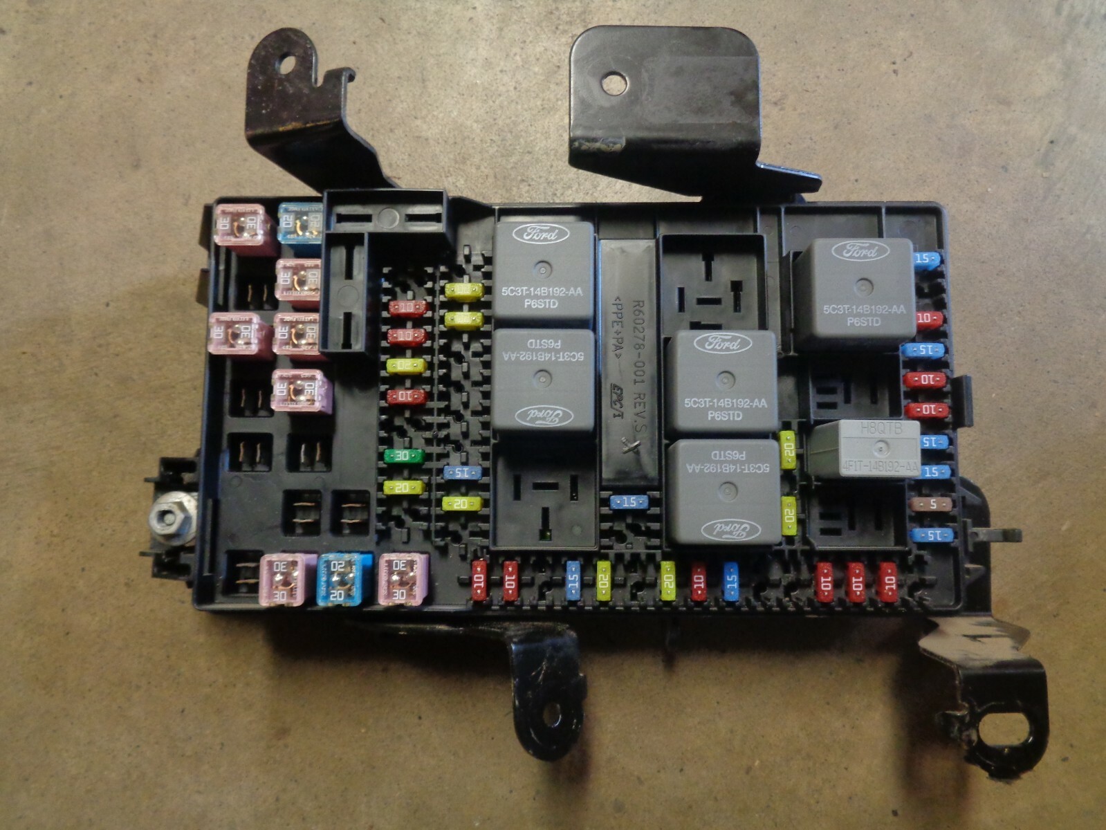 05 06 F250 F350 SD 5.4 AT 2x4 FUSE Box RELAY POWER DISTRIBUTION 6C3T14A067BD eBay