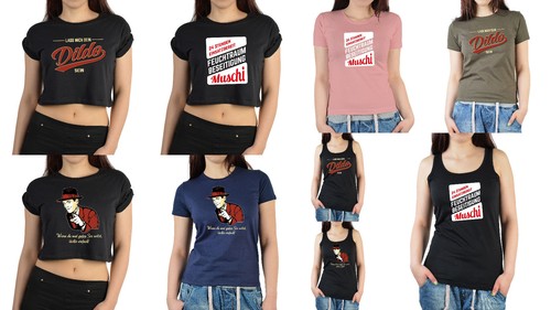 Lustiges Sprüche T-Shirt Damen / sexy Funshirt Motive / Sex Sprüche Girlie Shirt - Bild 1 von 10