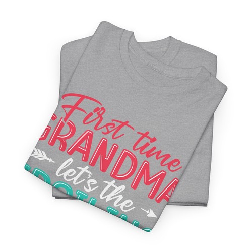 First Time Grandma Spoiling Begin T-Shirt, New Grandma Shirt, Grandma to Be Gift - Bild 6 von 15