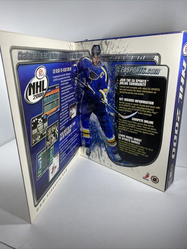 NHL 2000 EA Sports Hockey (CD-ROM Windows 95 98) Big Box Rare - Picture 2 of 12